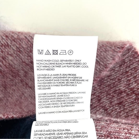 Club Monaco NWOT Rinty Color Block Mohair Blend Sweater - Picture 12 of 12